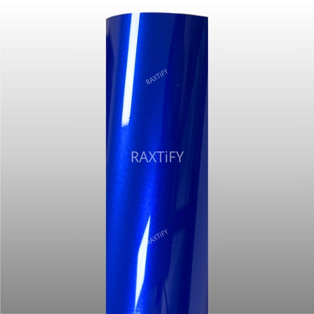 Ultra Gloss Metallic Pearl Blue Paint Protection Film