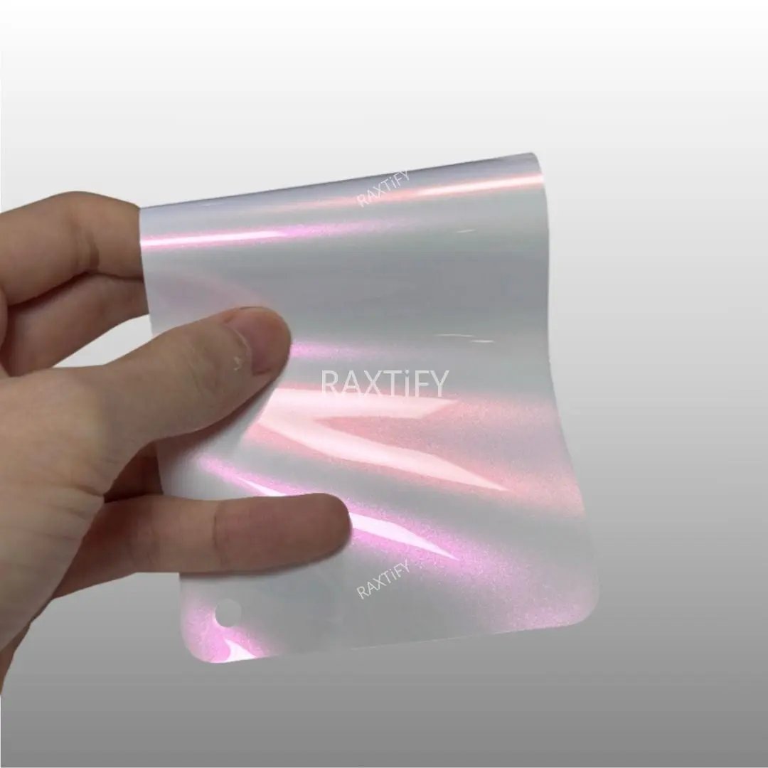 Ultra Gloss Metallic Pink White PPF