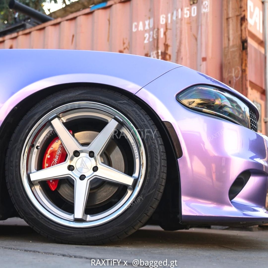 Gloss Metallic Royal Purple Vinyl Wrap
