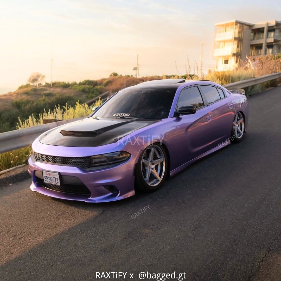 Gloss Metallic Royal Purple Vinyl Wrap