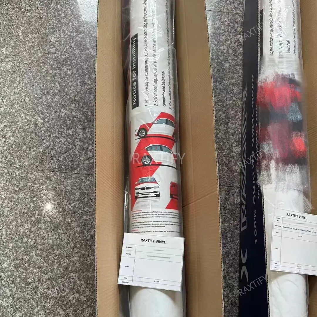 BMW Marlboro Livery White Red Vinyl Wrap raxtify