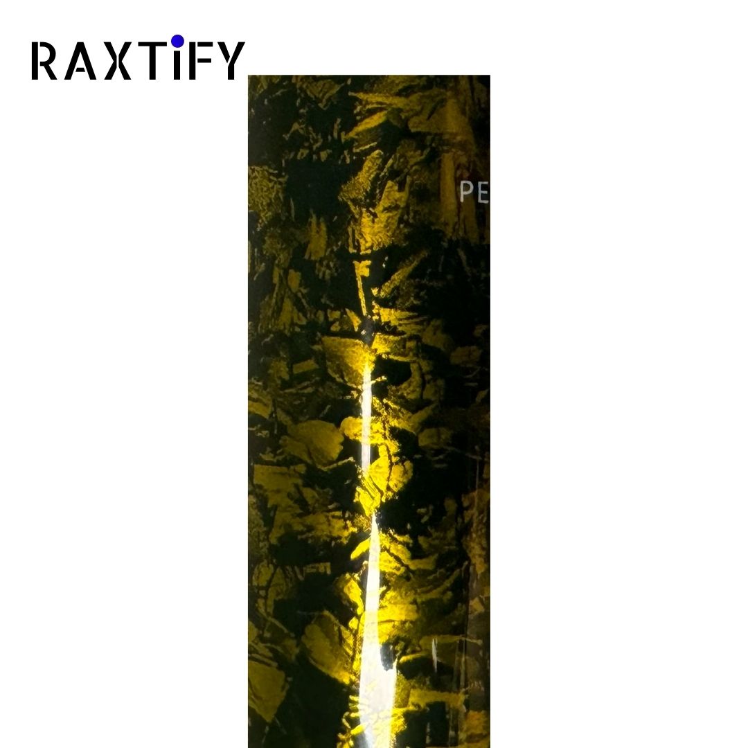 Black Gold Forged Carbon Fiber Vinyl Wrap – RAXTiFY
