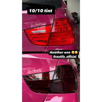 TPU Self-healing Deep Black Headlight Tint Film