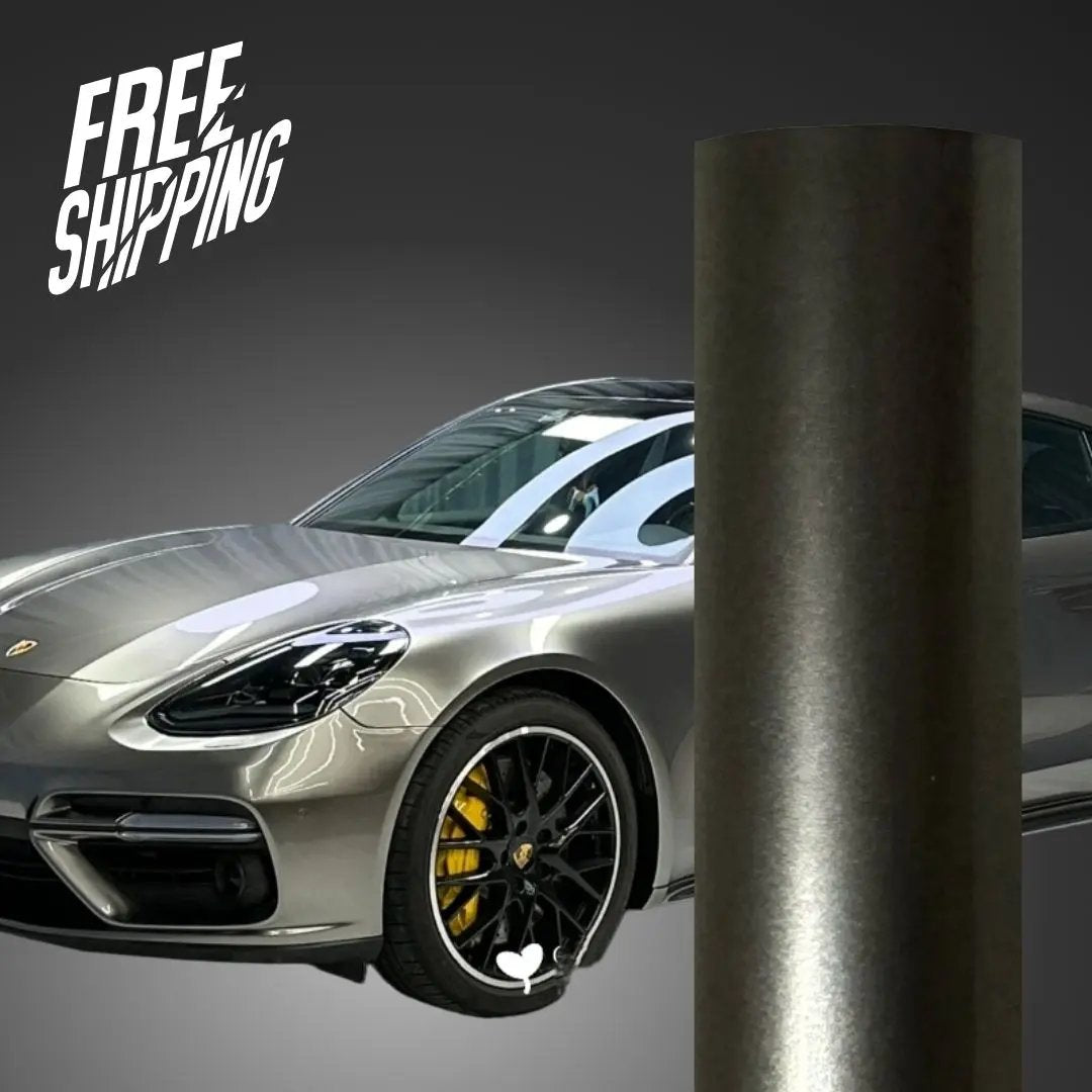 Gloss Metallic Liquid Silver Car Wrap raxtify