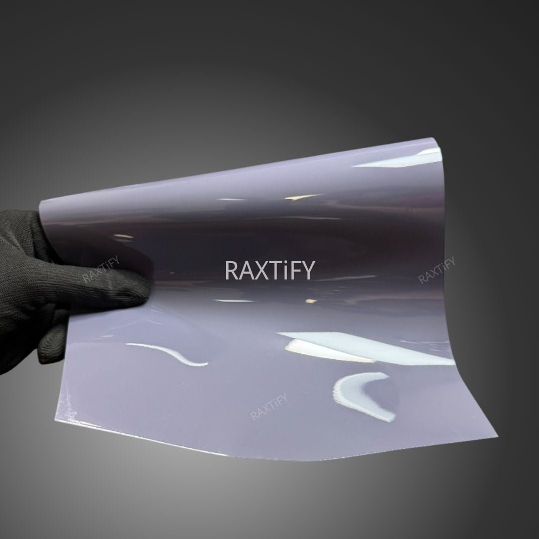 Super Gloss Provence Purple Car Wrap Sample