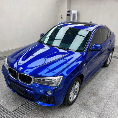 Ultra Gloss Metallic Deep Blue Paint Protection Film