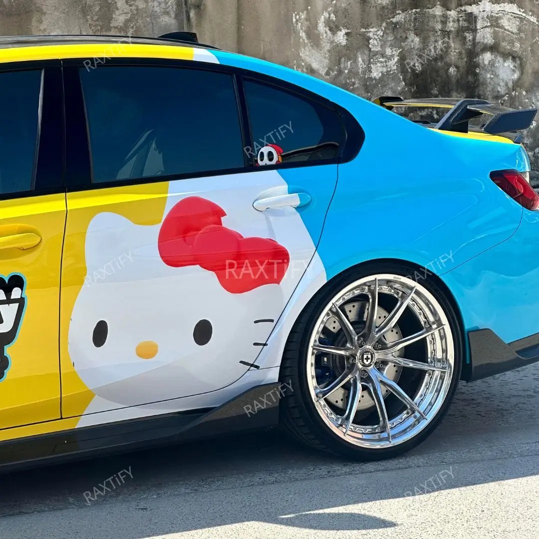 Hello Kitty Custom Vinyl Wrap