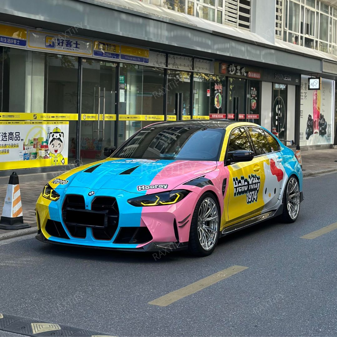Hello Kitty Custom Vinyl Wrap