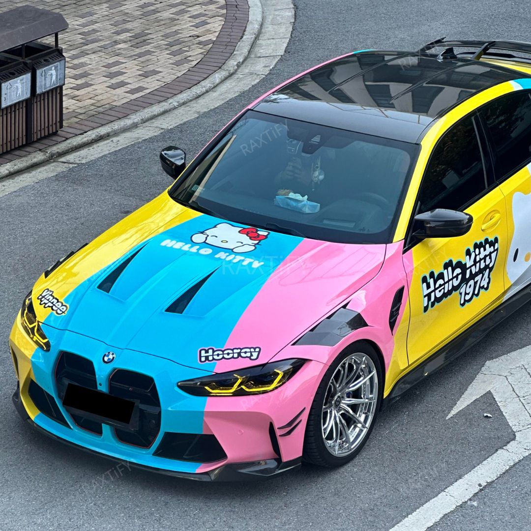 Hello Kitty Custom Vinyl Wrap