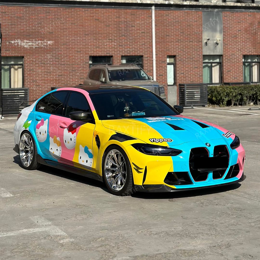 Hello Kitty Custom Vinyl Wrap