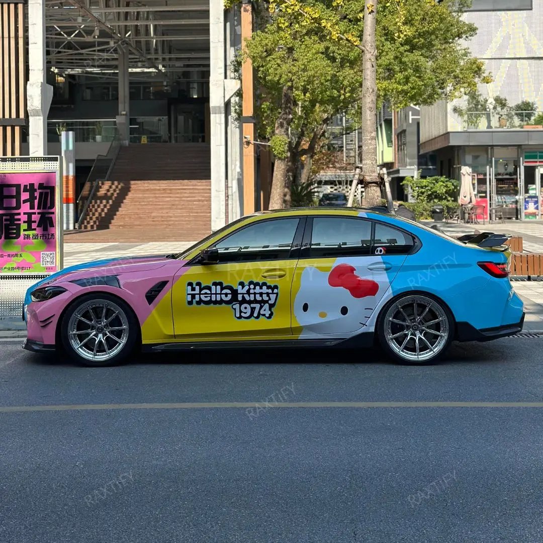Hello Kitty Custom Vinyl Wrap raxtify