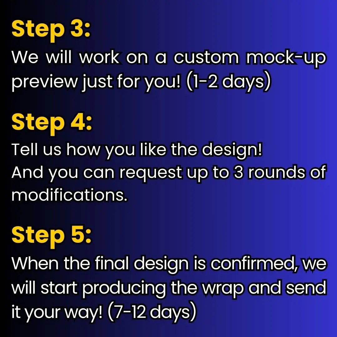 Custom Anime Vinyl Wrap raxtify