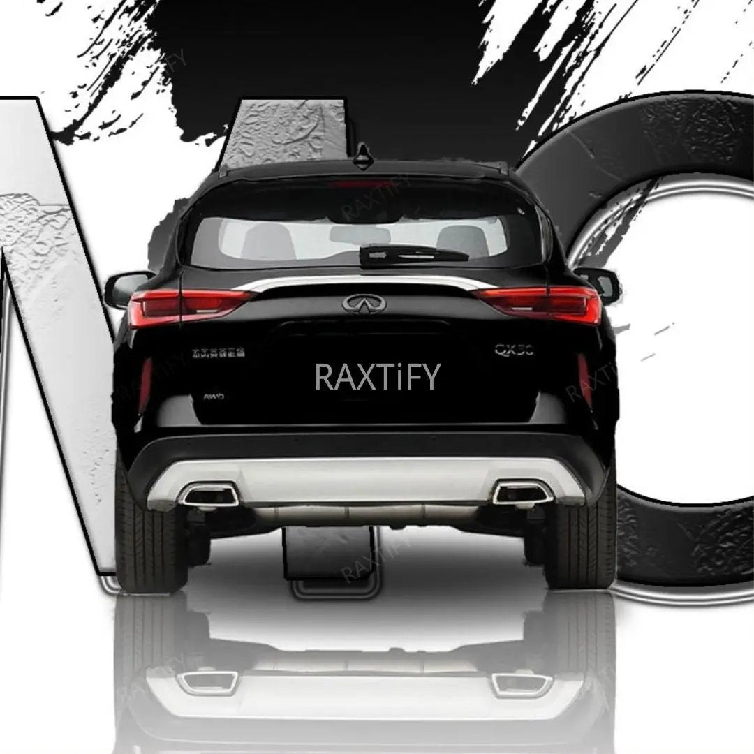 Infiniti Black to White Custom Vinyl Wrap raxtify