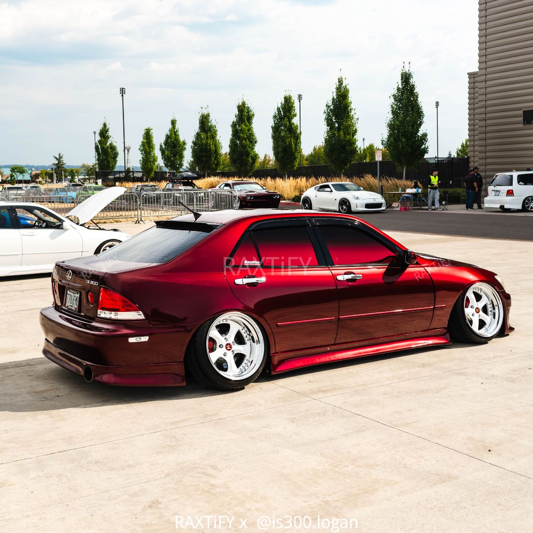 is300 in Gloss Metallic Rosewood Red Vinyl Wrap