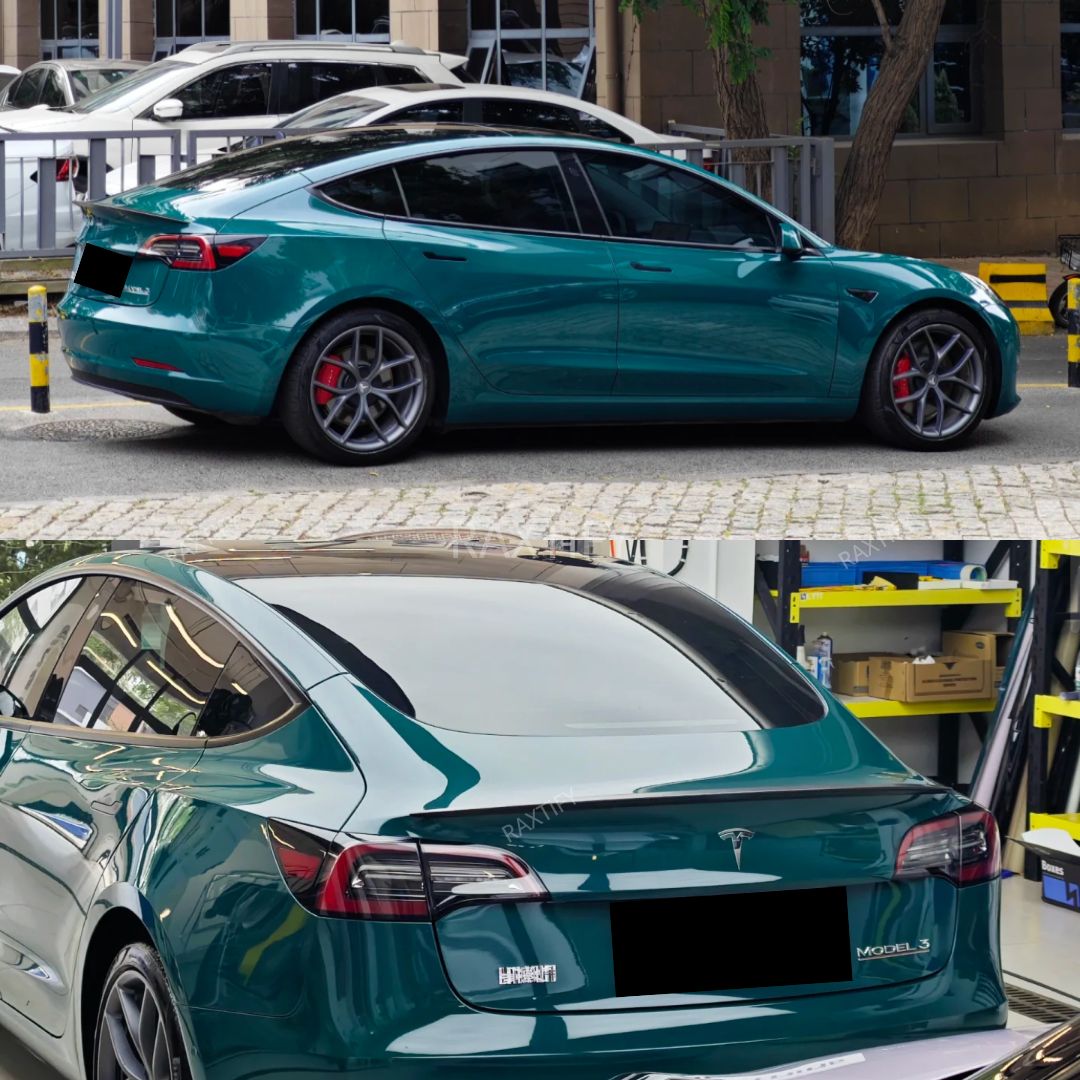 Gloss Pine Green Vinyl Wrap