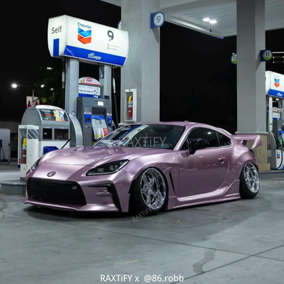 Gloss Metallic Passion Pink Vinyl Wrap