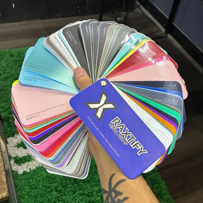 vinyl wraps swatch book