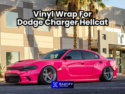 Vinyl Wrap for Dodge Charger Hellcat