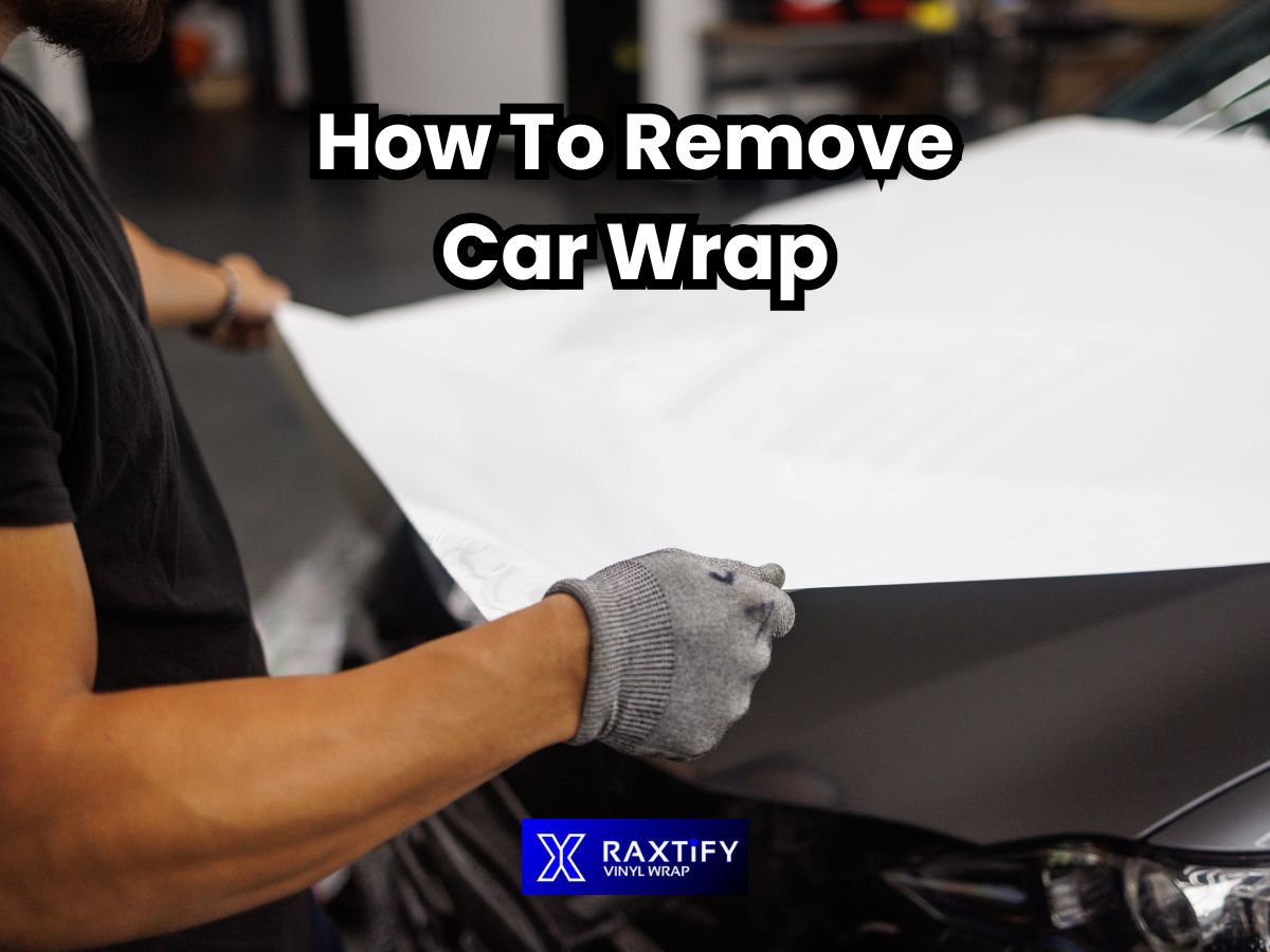 how to remove car wrap easily