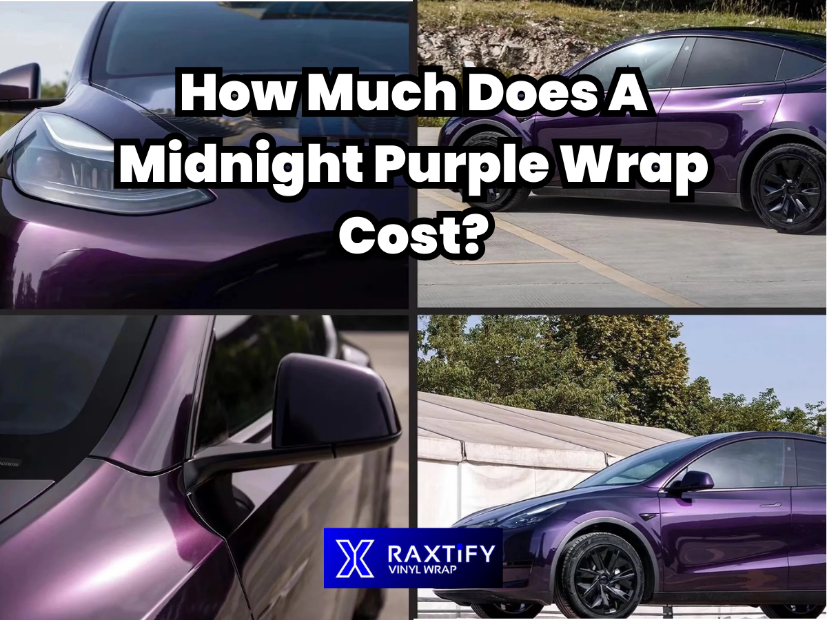 How Much Does a Midnight Purple Wrap Cost?