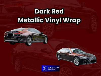 Dark Red Metallic Vinyl Car Wraps | RAXTiFY blog