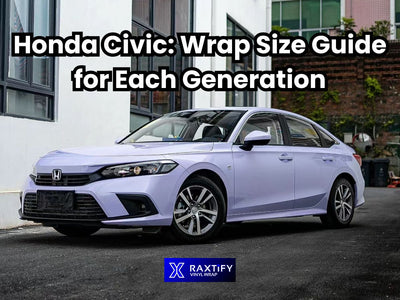 Honda Civic: Wrap Size Guide for Each Generation