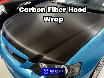 Carbon Fiber Hood Wrap