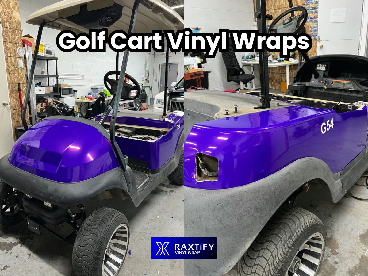 Golf Cart Vinyl Wraps