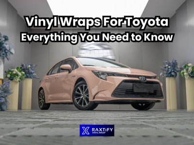 Vinyl Wraps For Toyota – Everything You Need to Know