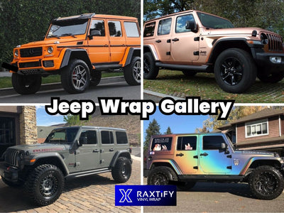 Jeep Vinyl Wrap Gallery