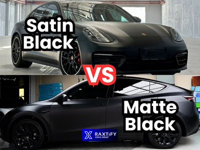 Black Vinyl Wraps: Satin vs Matte - Which Is Your Style?