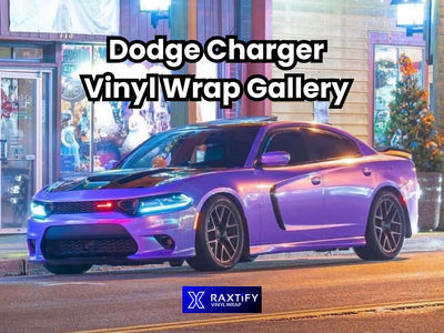Dodge Charger Vinyl Wrap Gallery | RAXTiFY