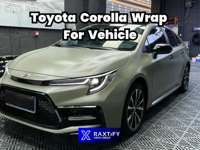 Toyota Corolla Wrap For Vehicle