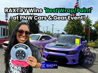 RAXTiFY Wins 'Best Wrap/Paint' at PNW Cars & Gear Event!