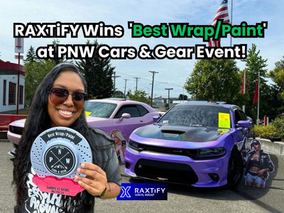 RAXTiFY Wins 'Best Wrap/Paint' at PNW Cars & Gear Event! - RAXTiFY