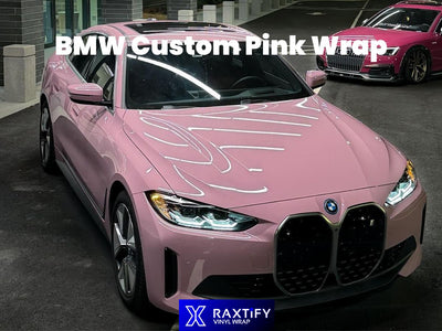 BMW Custom Pink Wrap