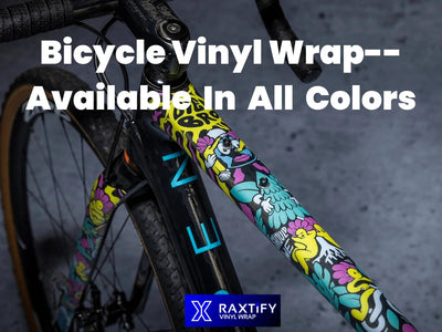 Bicycle Vinyl Wrap - Available In All Colors