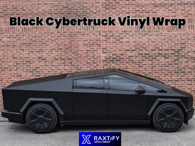 Black Cybertruck Vinyl Wrap