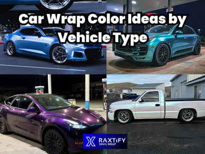 Car Wrap Color Ideas by Vehicle Type