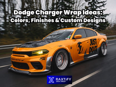 Dodge Charger Wrap Ideas: Colors, Finishes and Custom Designs