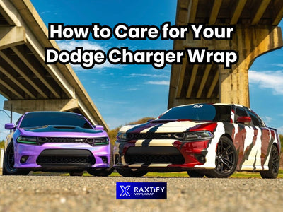 How to Care for Your Dodge Charger Wrap