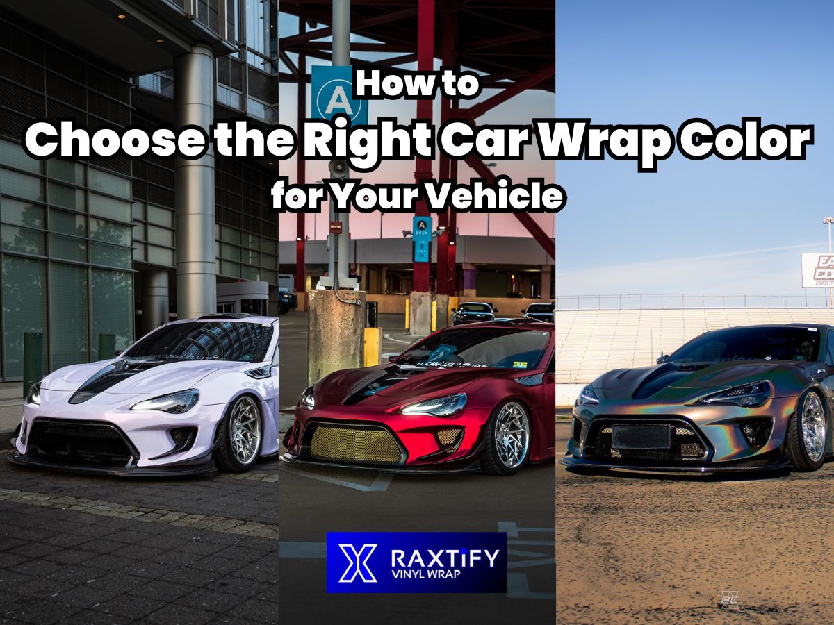Zipper Car Color How to Choose the Right Car Wrap Color for Your Vehicle – RAXTiFY