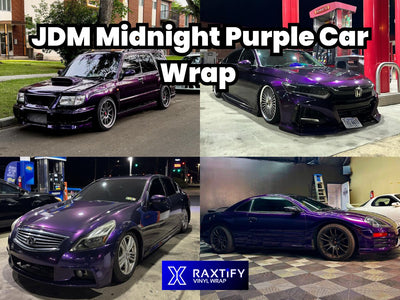 JDM Midnight Purple Car Wrap