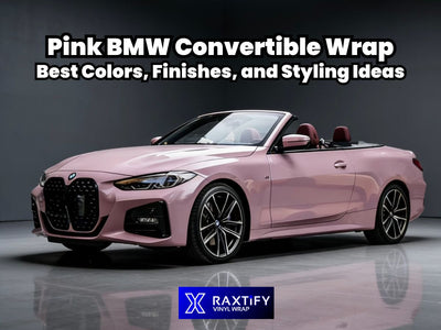 Pink BMW Convertible Wrap: Best Colors, Finishes, and Styling Ideas