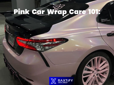 Pink Car Wrap Care 101: How to Keep Your Vinyl Looking New