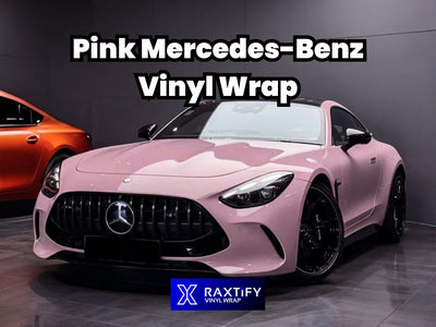 Pink Mercedes-Benz Vinyl Wrap