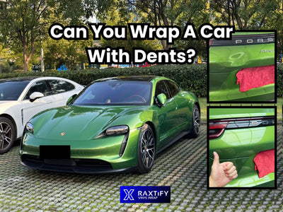 Can You Wrap A Car With Dents