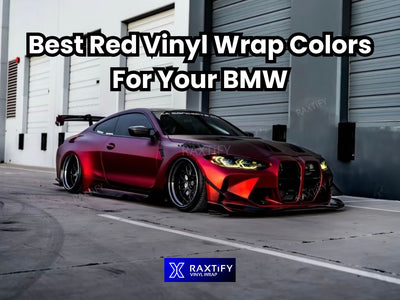 Best Red Vinyl Wrap Colors for Your BMW