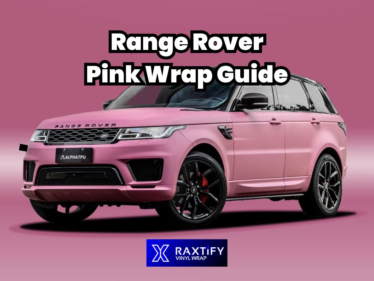 Range Rover Pink Wrap Guide - Trending Styles, Costs & Real Examples ...