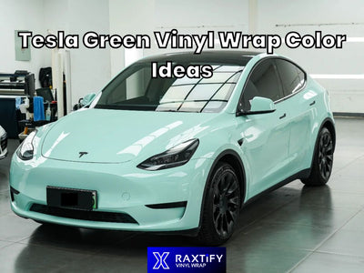 Tesla Green Vinyl Wrap Color Ideas